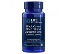 Life Extension Black Cumin Seed Oil and Curcumin Elite Turmeric Extract (czarnuszka, kurkuma)