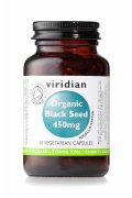 VIRIDIAN Organic Black Seed Ekologiczna Czarnuszka 450 mg - 30 kapsułek