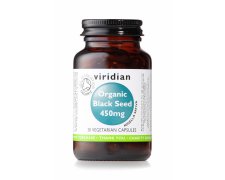 VIRIDIAN Organic Black Seed Ekologiczna Czarnuszka 450 mg