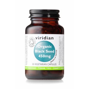 VIRIDIAN Organic Black Seed Ekologiczna Czarnuszka 450 mg