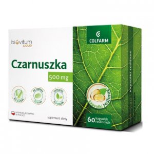 COLFARM Czarnuszka - Olej z czarnuszki 500mg