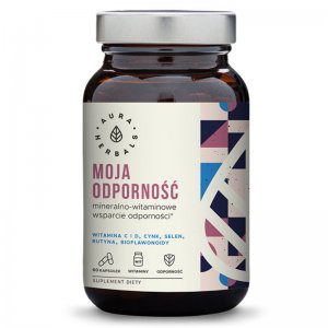 AURA HERBALS Moja odporność - Minerały i Witaminy 