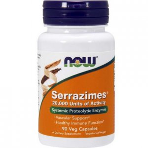 NOW Serrazimes 20,000 Units (Odpornosć) 