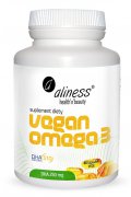 Aliness Vegan Omega 3 DHA 250 mg - 60 kapsułek