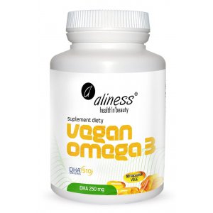 Aliness Vegan Omega 3 DHA 250 mg