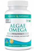 Nordic Naturals Omega 3 715mg z alg - 120 miękikch kapsułek