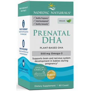 Nordic Naturals Prenatal DHA Vegan 500mg