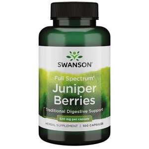 Swanson Full Spectrum Juniper Berries, 520mg (układ trawienny)