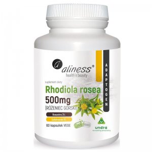 Aliness Rhodiola rosea (różeniec górski) 500mg