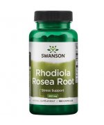 SWANSON Rhodiola Rosea Root (Różeniec górski) 400mg - 100 kapsułek