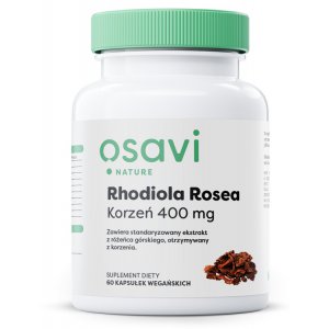 Osavi Rhodiola Rosea Korzeń 400mg Różeniec górski