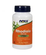 NOW FOODS Rhodiola Rosea 500mg - 60 kapsułek