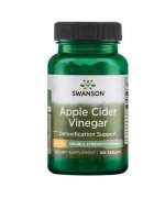 SWANSON (Ocet jabłkowy ) Apple Cider Vinegar 200mg Podwójna moc - 120 tabletek