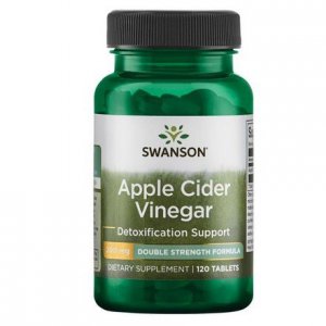 SWANSON (Ocet jabłkowy ) Apple Cider Vinegar 200mg Podwójna moc