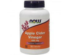 NOW FOODS Apple Cider Vinegar (Ocet jabłkowy) 450mg