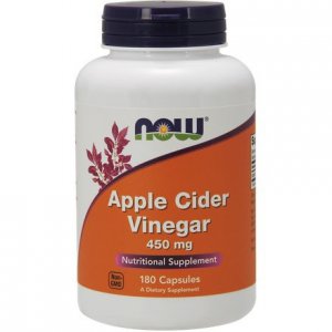 NOW FOODS Apple Cider Vinegar (Ocet jabłkowy) 450mg