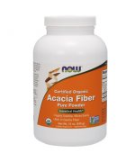 NOW FOODS Acacia Fiber Organic Powder - proszek - Proszek 340g