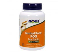 NOW FOODS NutraFlora FOS Pure Powder 113g