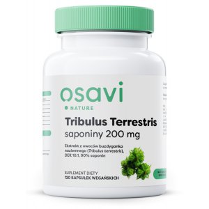 Osavi Tribulus Terrestris, Saponiny 200mg Buzdyganek naziemny