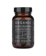 KIKI Health Reishi & Maitake Mushroom Extract Organic - 60 kapsułki