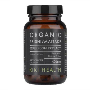 KIKI Health Reishi & Maitake Mushroom Extract Organic