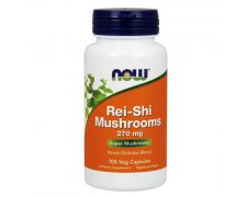 NOW FOODS Rei-Shi (Reishi) Mushrooms (Grzyby Reishi) 270mg