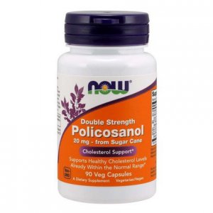 Now FOODS Policosanol (Regulacja cholesterolu ) 20mg