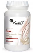 ALINESS Selen L-selenometionina 200µg - 100 tabletek