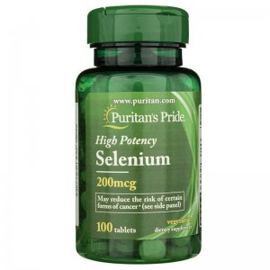 PURITANS PRIDE Selen 200µg
