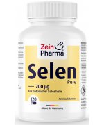 Zein Pharma Selenium Pure, 200mcg selen - 120 kapsułek