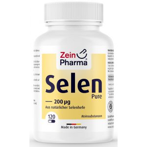 Zein Pharma Selenium Pure, 200mcg selen
