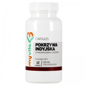 MYVITA Pokrzywa indyjska 200mg (10% forskoliny)