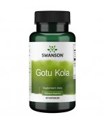 SWANSON Gotu Kola (Wąkrotka azjatycka) 435mg - 60 kapsułek