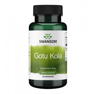 SWANSON Gotu Kola (Wąkrotka azjatycka) 435mg