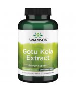 SWANSON Gotu Kola ekstrakt (Wąkrotka azjatycka) 100mg - 120 kapsułek