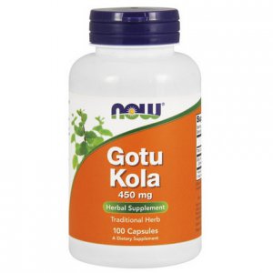 NOW FOODS Gotu Kola (Wąkrotka azjatycka) 450mg