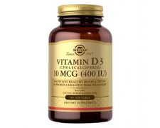 SOLGAR Vitamin D3 (Cholecalciferol) 10 mcg (400 IU)