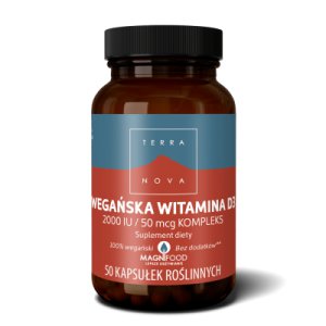 TERRANOVA WEGAŃSKA WITAMINA D3 2000 IU / 50 mcg KOMPLEKS