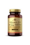 Solgar Witamina D3 5000 125 mcg (kapsułki roślinne) - 60 kapsułek