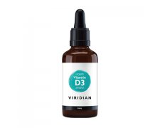 VIRIDIAN Witamina D3 (wegan) w płynie