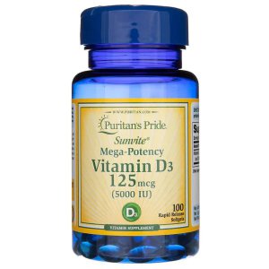 PURITANS PRIDE Witamina D3 5000IU