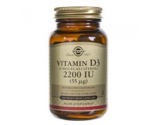SOLGAR Witamina D3 2200 IU (55 µg) 100 kapsułek