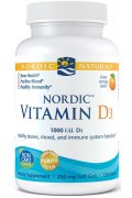 Nordic Naturals Nordic Witamina D3, 1000 IU - 120 kapsułek