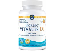 Nordic Naturals Nordic Witamina D3, 1000 IU