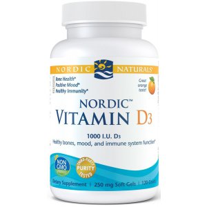 Nordic Naturals Nordic Witamina D3, 1000 IU