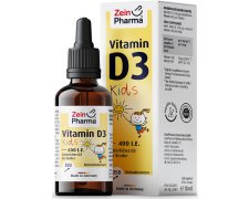 Zein Pharma Vitamin D3 Drops For Kids, 400IU
