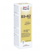 Zein Phrma Vitamin D3 + K2 Spray, Peppermint witamina D3 i K2 - 25 ml.