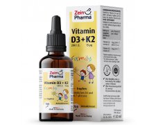 Zein Pharma Vitamin D3 + K2 Family Drops