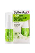 BetterYou DLUX 3000 IU Witamina D3 w sprayu - 15 ml