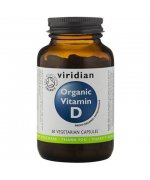 VIRIDIAN Ekologiczna Witamina D - 60 kapsułek